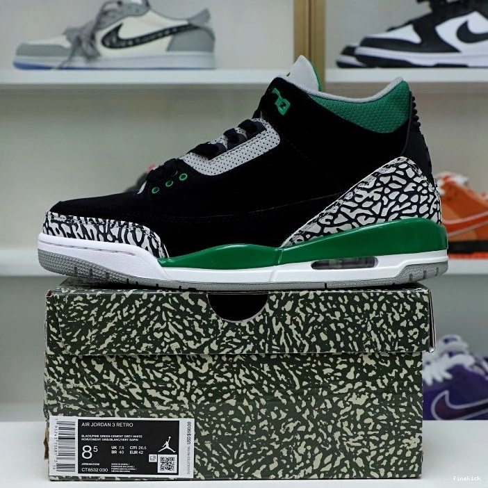 AIR PINE 3 JORDAN GREEN 0707